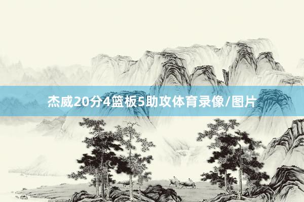 杰威20分4篮板5助攻体育录像/图片