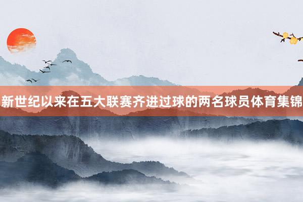 新世纪以来在五大联赛齐进过球的两名球员体育集锦