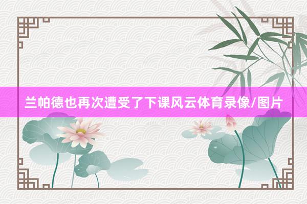 兰帕德也再次遭受了下课风云体育录像/图片