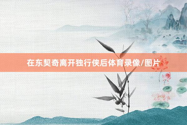 在东契奇离开独行侠后体育录像/图片