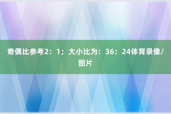 奇偶比参考2:1;大小比为:36:24体育录像/图片