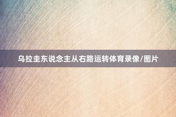 乌拉圭东说念主从右路运转体育录像/图片