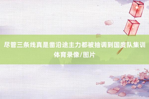 尽管三条线真是凿沿途主力都被抽调到国度队集训体育录像/图片