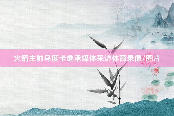 火箭主帅乌度卡继承媒体采访体育录像/图片
