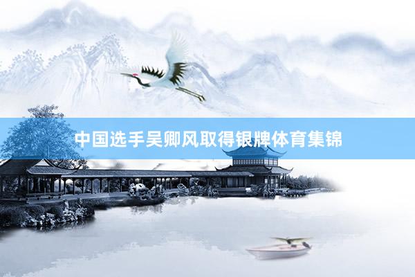 中国选手吴卿风取得银牌体育集锦