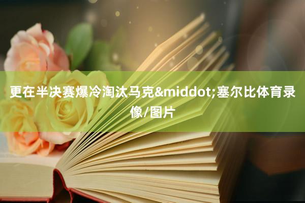 更在半决赛爆冷淘汰马克&middot;塞尔比体育录像/图片