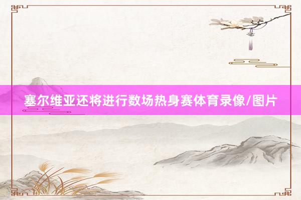 塞尔维亚还将进行数场热身赛体育录像/图片