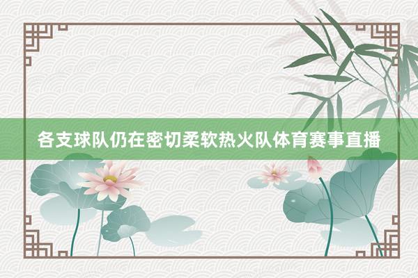 各支球队仍在密切柔软热火队体育赛事直播