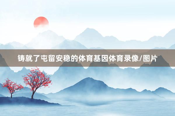 铸就了屯留安稳的体育基因体育录像/图片